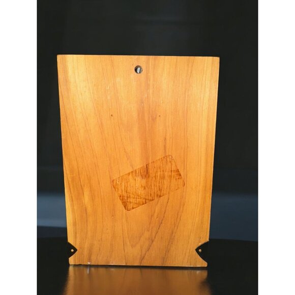 Vintage "Notice Please Do Not Tamper With The Cook's Buns" Wooden Plaque Sign - Picture 3 of 3